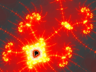 A portion of the Mandelbrot set