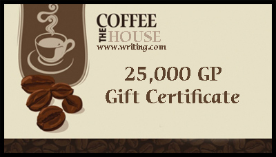 Gift Certificate for the Coffee House