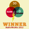 2012 NaNoWriMo Winner badge