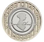 Jane Austen coin in England.