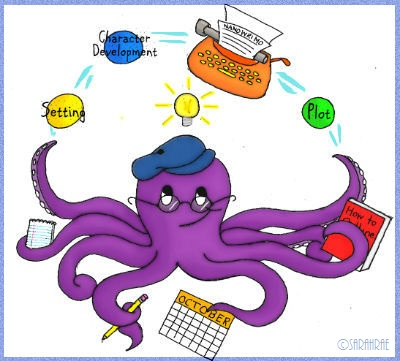 The juggling octopus that embodies October Prep month.