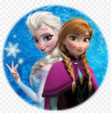 Another image of Elsa and Anna.