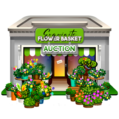 Flower Basket Auction Banner