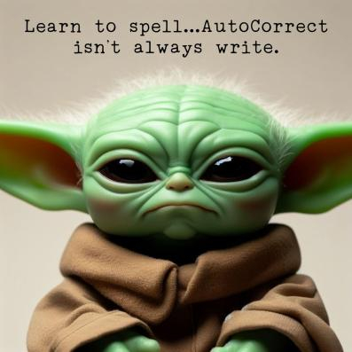 Autocorrect isn't always right!