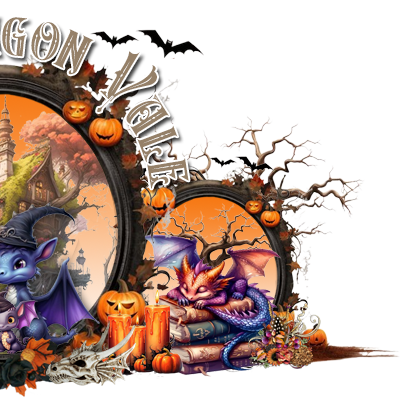 Dragon Vale Banner Halloween Right