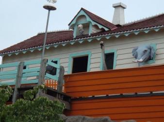 Noah's Ark at Kennywood Park ~ Boy was this a scary "ride" when we were young.  I've read that there were once quite a few Noah's Arks at amusement parks around the US.  I believe this is the only one remaining.