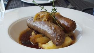 Bison Bangers and Mash ~ 